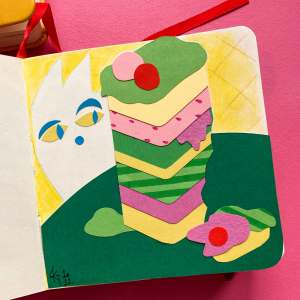 Ксения Турулина: фрагмент иллюстрации Vacation, Книжки-малышки