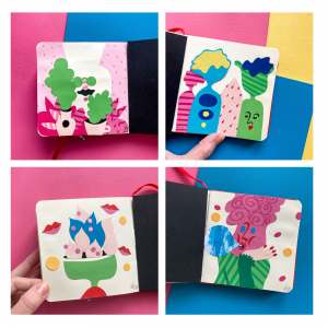 Ксения Турулина: фрагмент иллюстрации Candy stories, Книжки-малышки